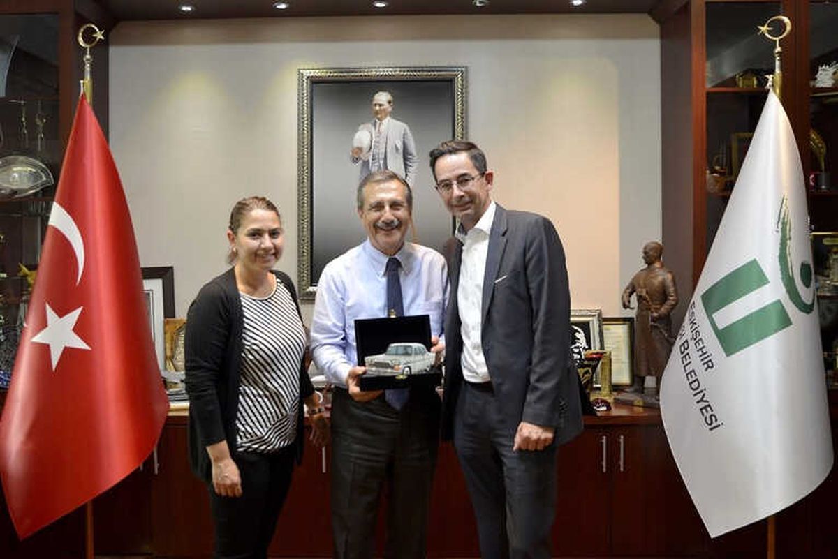 Ece Türkiye Ceo\'su Zeıselmaıer\'den Başkan Ataç\'a Ziyaret
