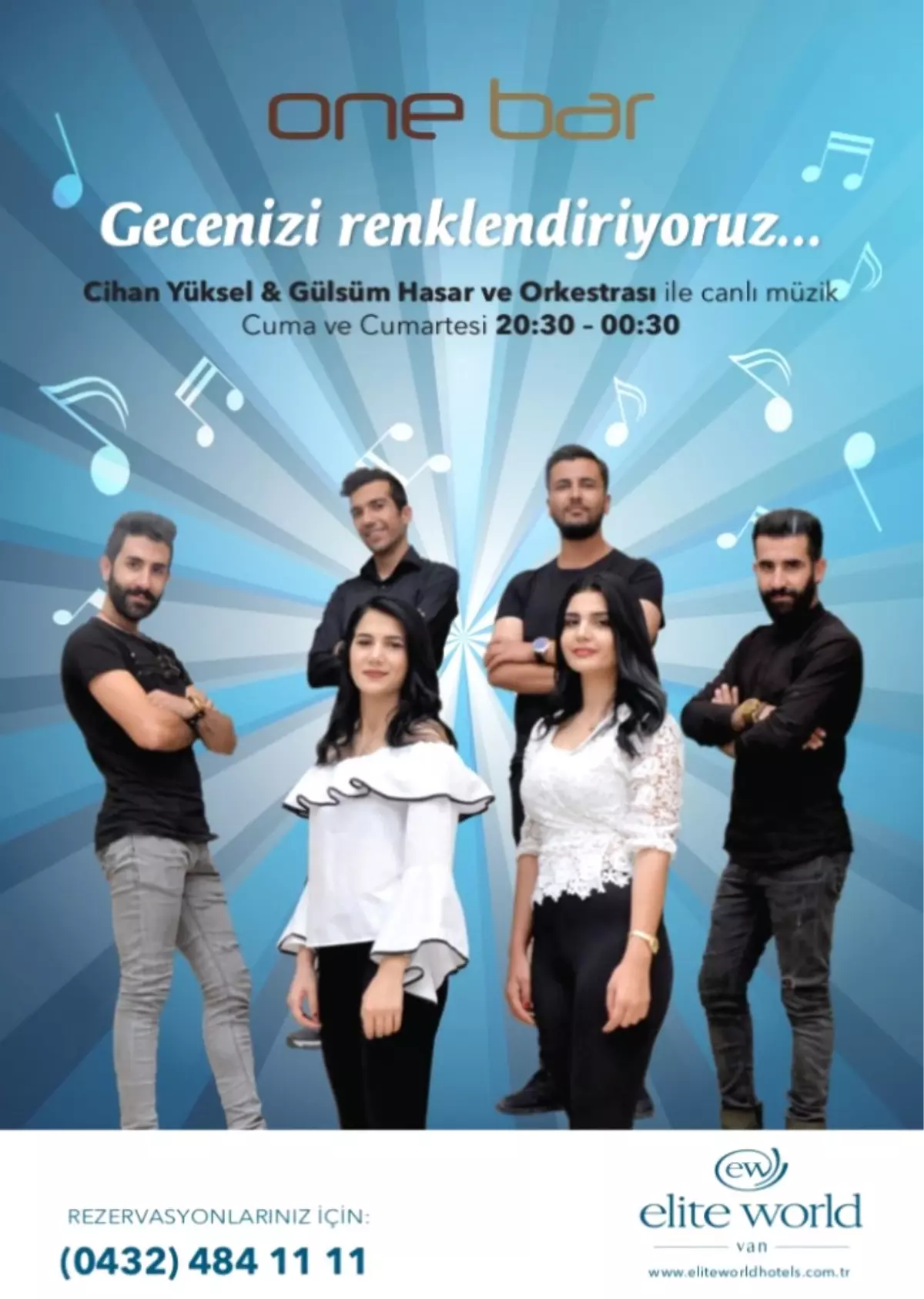 Elite World\'den Canlı Müzik Hizmeti