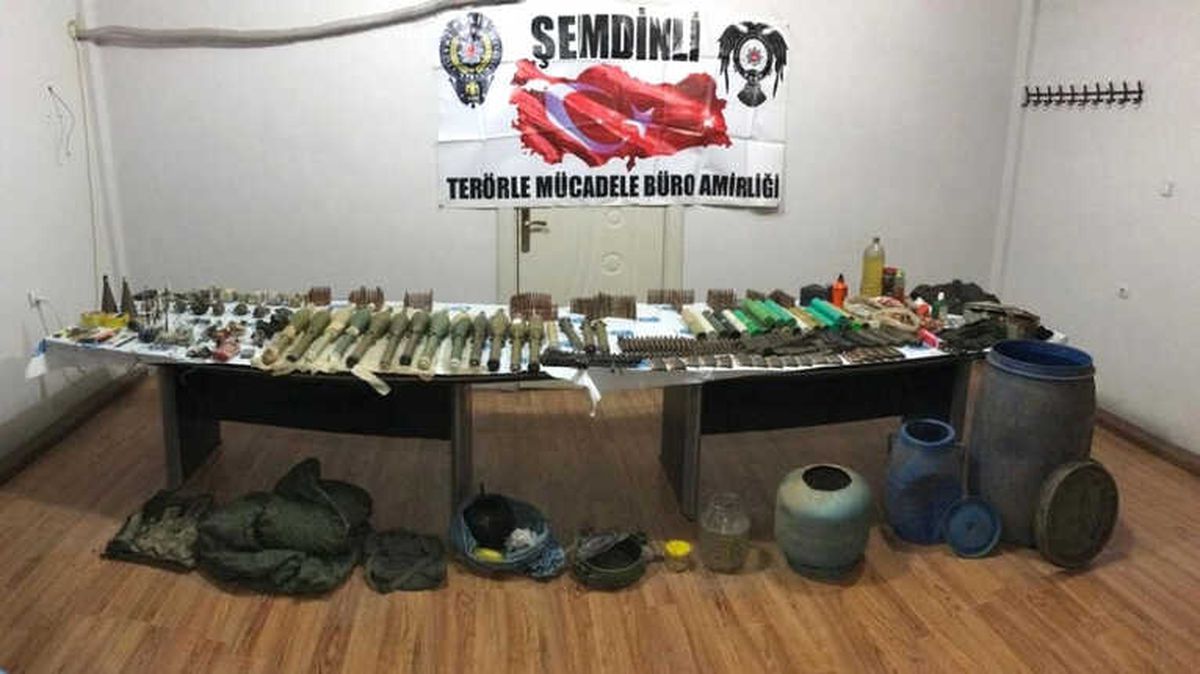 Hakkari\'de Çok Sayıda Mühimmat Ele Geçirildi