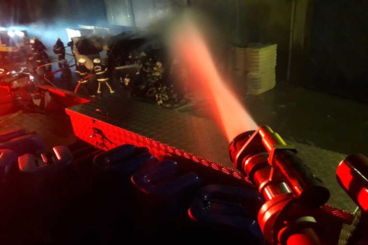 Kahramanmaraş\'ta Fabrika Yangını