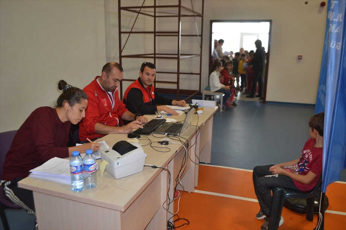 Keşan\'da Öğrencilere Yetenek Testi Uygulandı