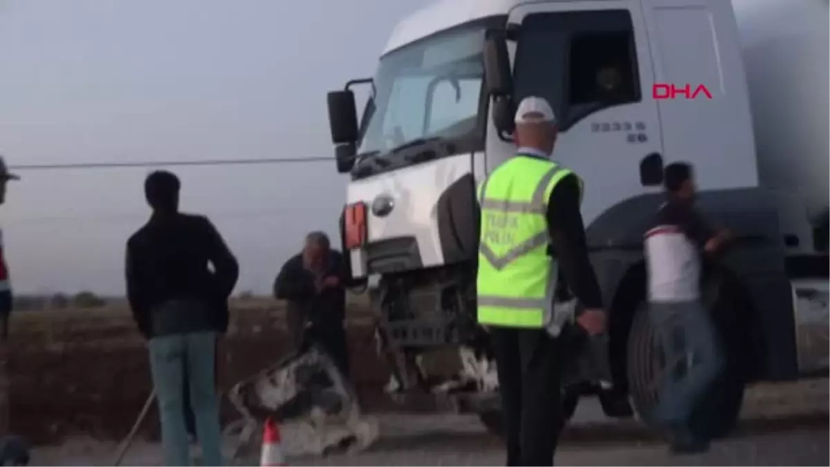 Kilis Yakıt Tankeri, Radar Aracına Çarptı 1 Polis Yaralı