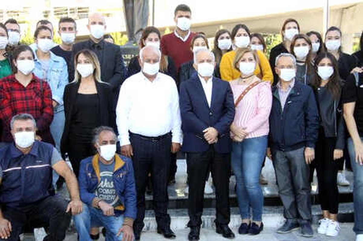 Maskeleri Takıp Lösemili Çocuklara Destek Mesajı Verdiler