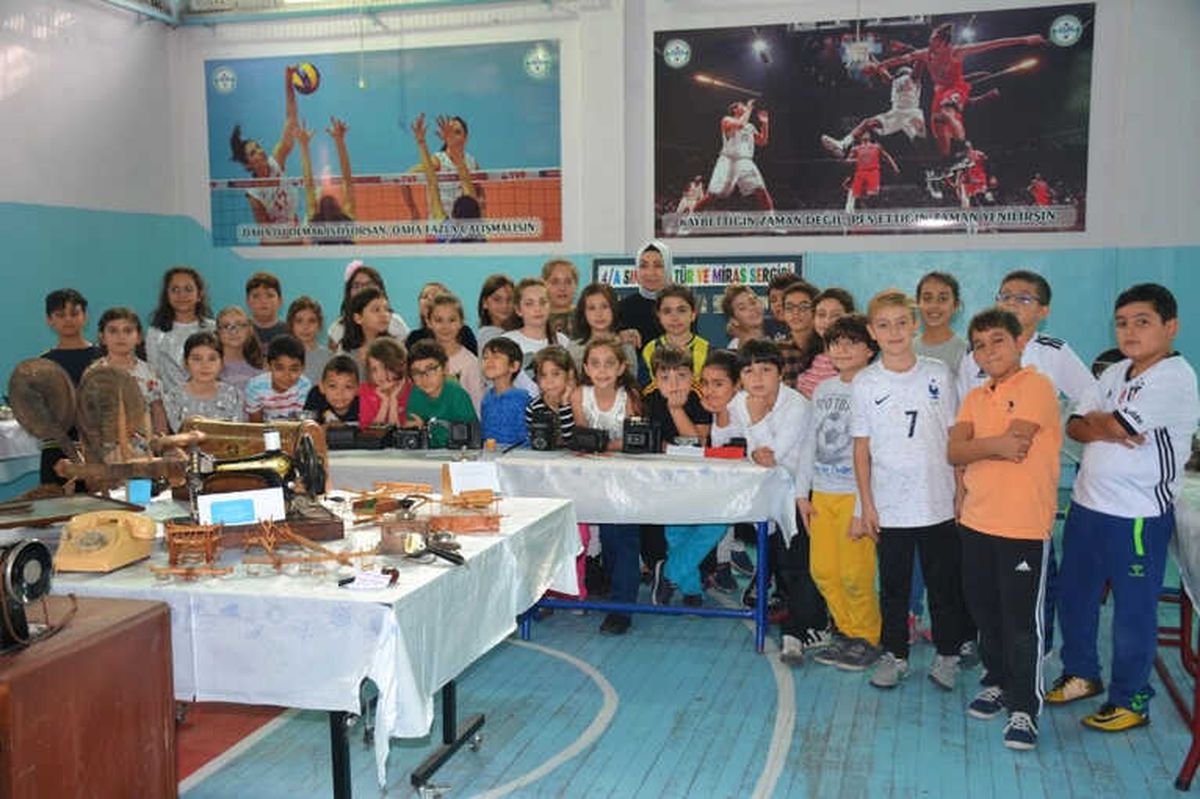 Minik Öğrencilerden Kültür ve Miras Sergisi