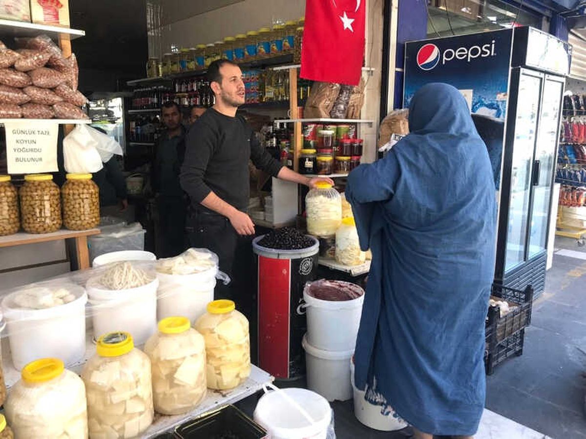 Siverek\'te Kışlık Peynir Tezgahlarda Yerini Aldı
