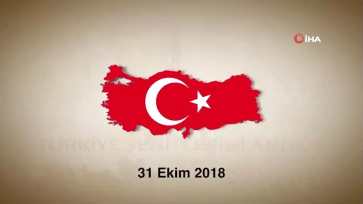 Türkiye Şehitlerini Andı