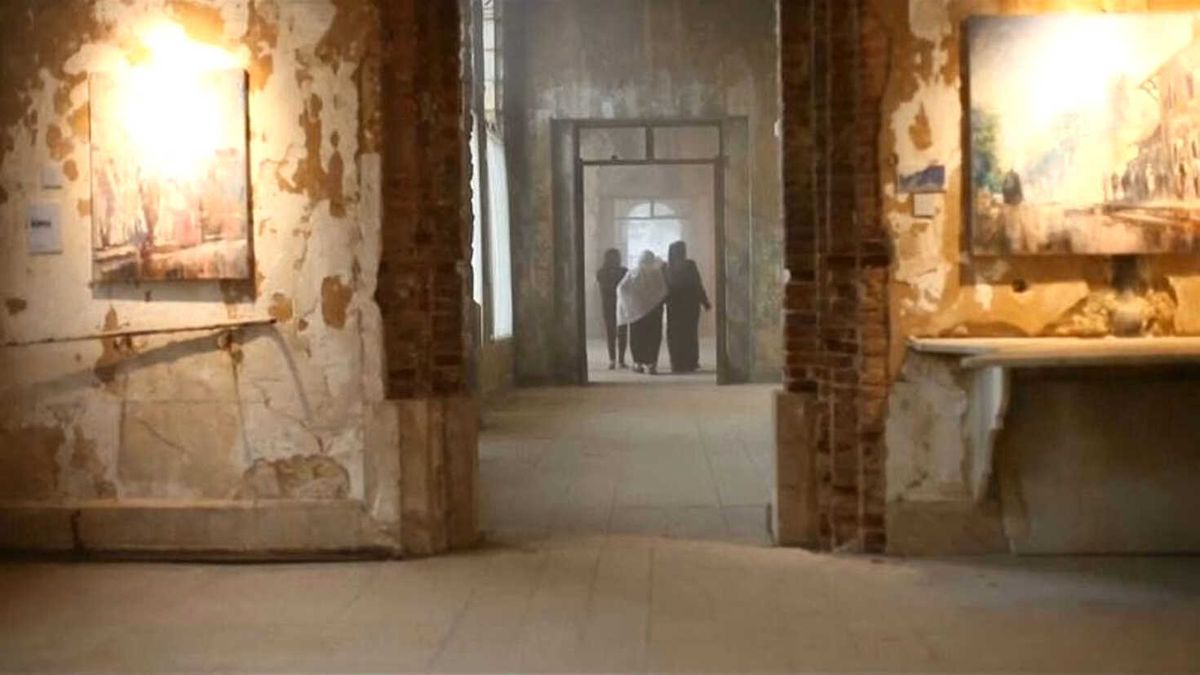 Video | Lübnan\'da Metruk Osmanlı Dönemi Oteli Resimle Yeniden Hayat Buluyor