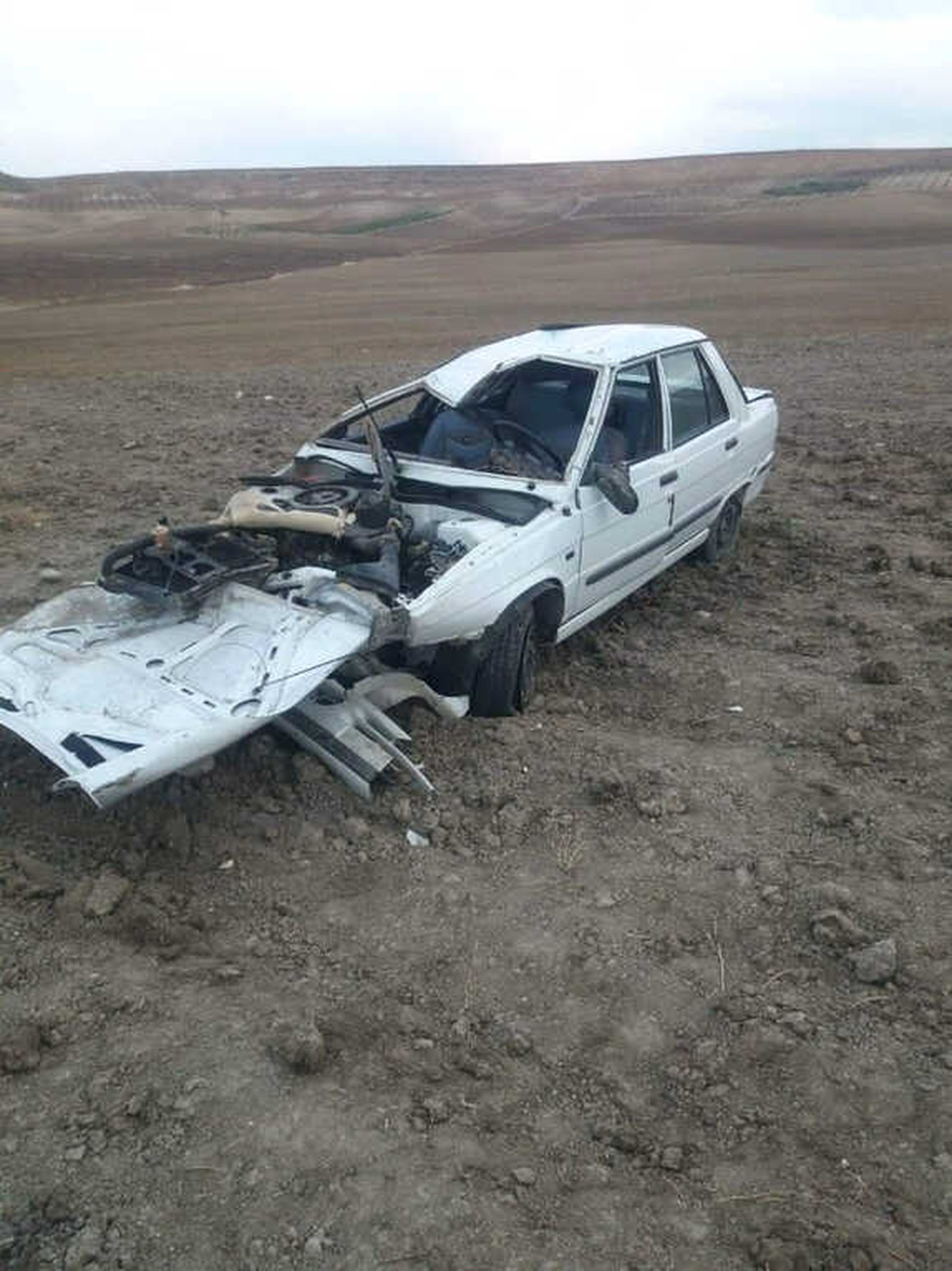 Adıyaman\'da Otomobil Şarampole Yuvarlandı: 1 Ölü