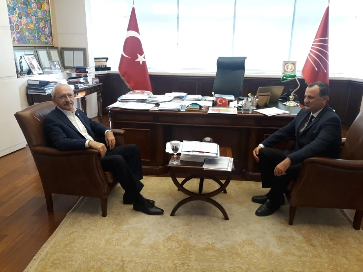 CHP\'li Balaban Ankara\'da Kılıçdaroğlu ile Görüştü
