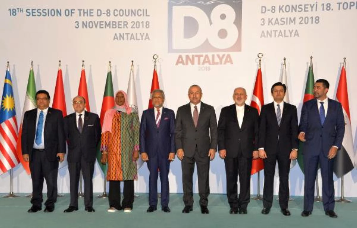 D-8 Dışişleri Bakanlar Konseyi Antalya\'da