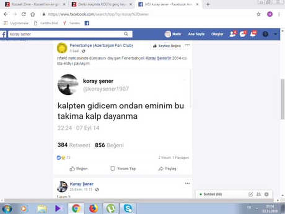 Derbi Öncesi Yaşamını Yitiren Fenerbahçeli Koray\'ın Yürek Burkan Paylaşımı