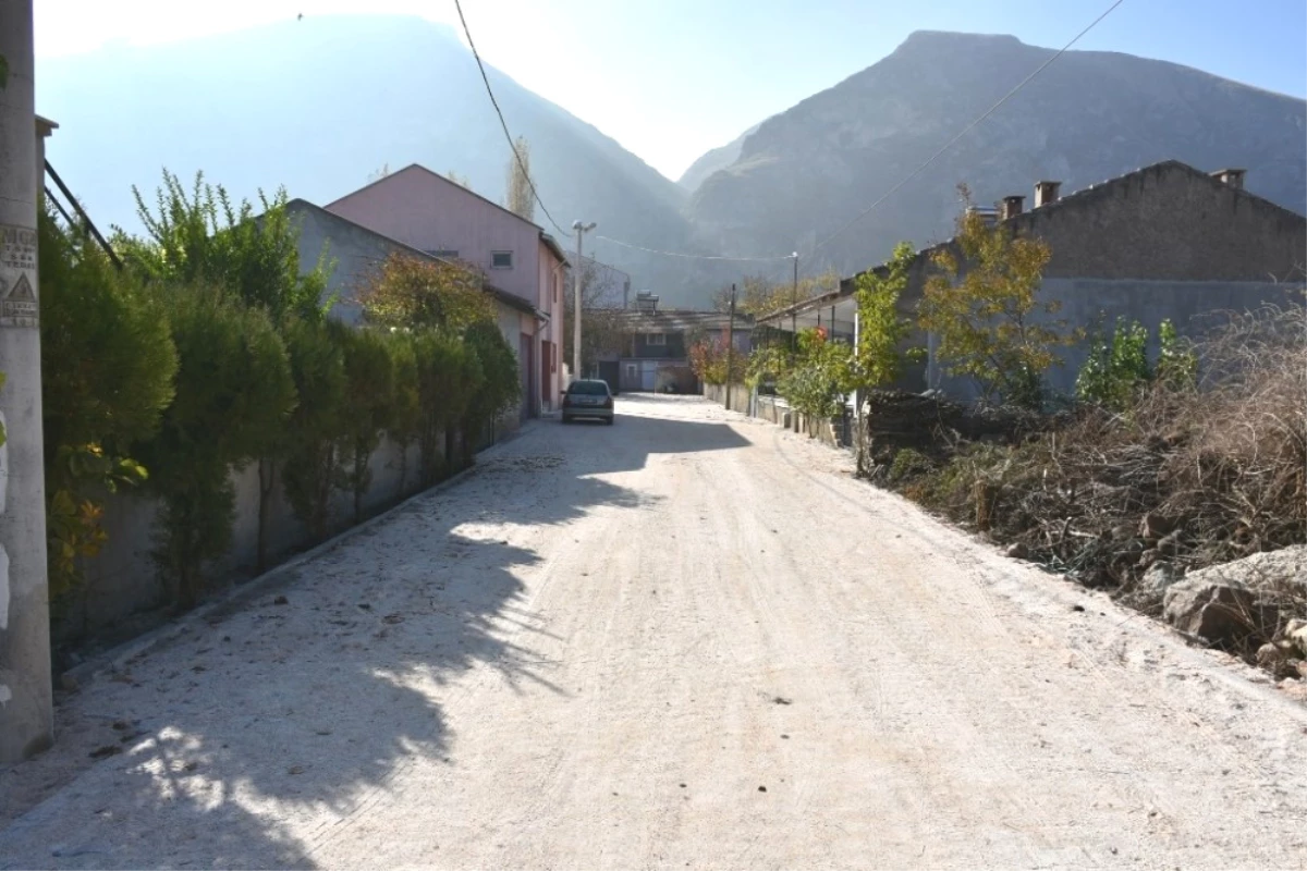 İnönü Mertsöz Sokaktaki Kilit Taşı Çalışmaları Tamamlandı