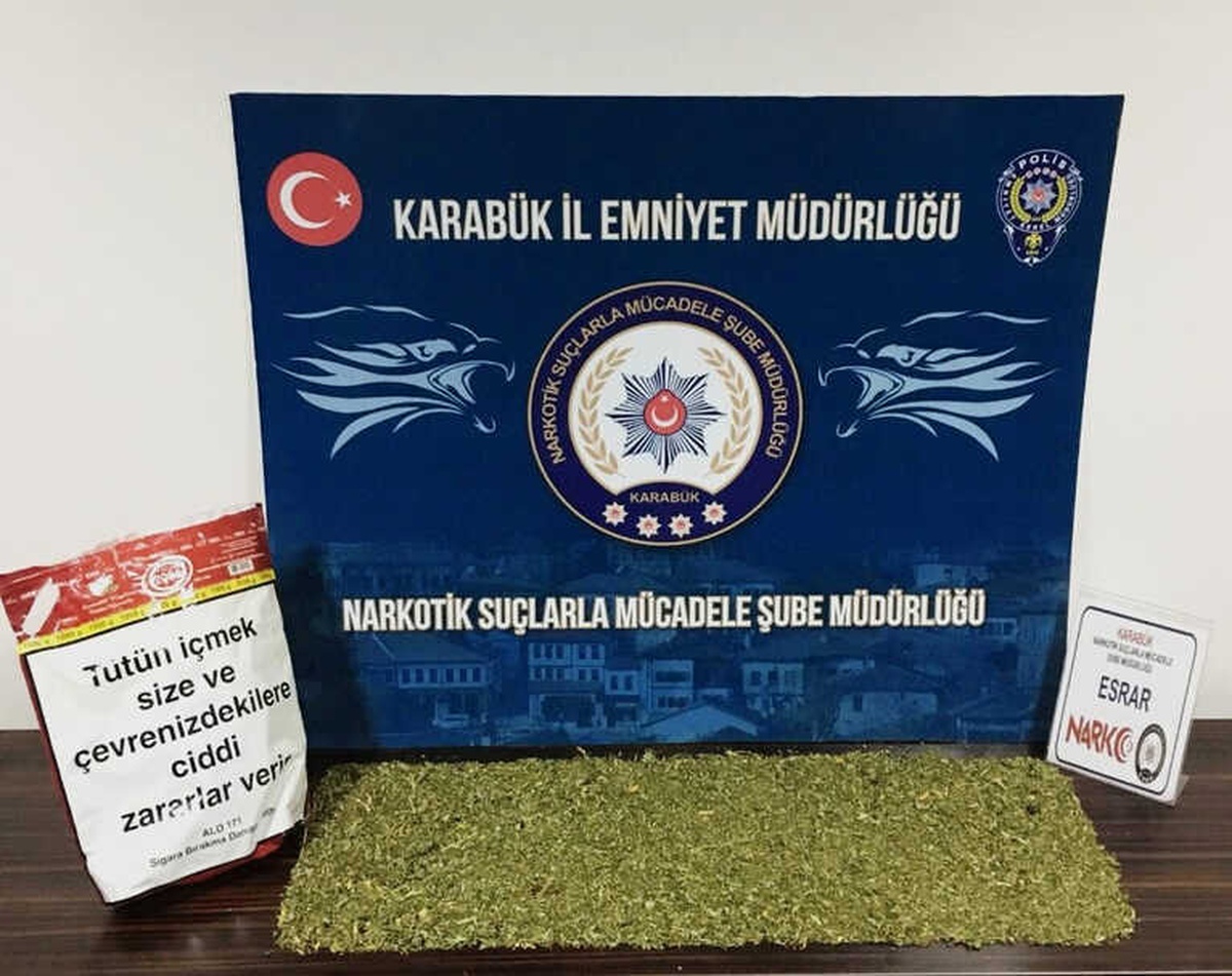 Karabük\'te Uyuşturucu Operasyonu: 1 Gözaltı