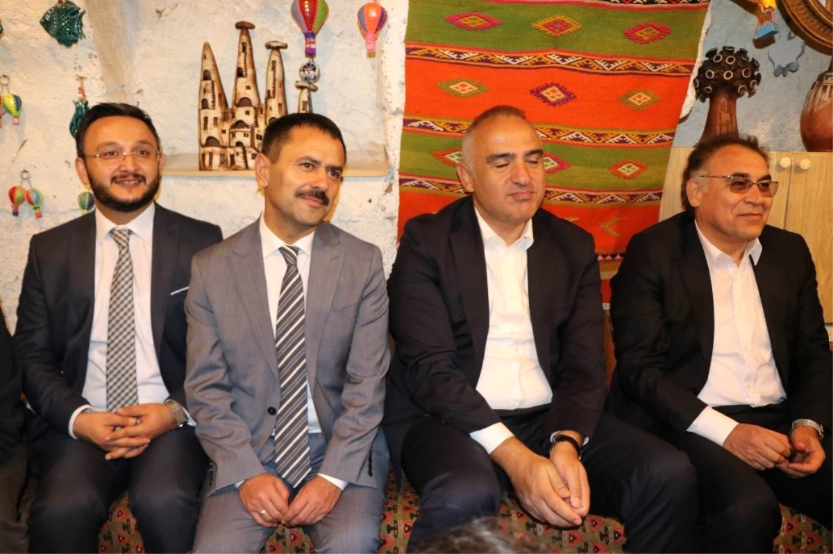 Kültür ve Turizm Bakanı Ersoy, Kapadokya\'da Gezi ve İncelemelerde Bulundu