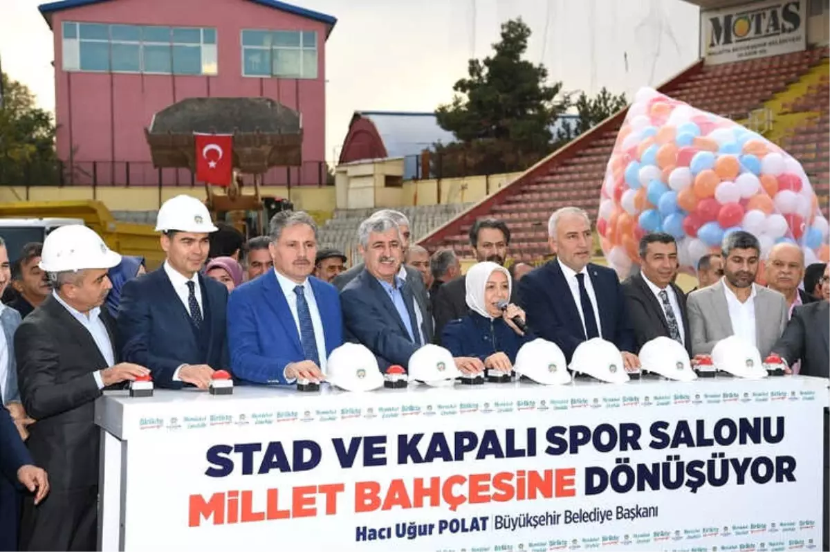 Malatya Büyükşehir Belediyesi Millet Bahçesi İçin İlk Adımı Attı