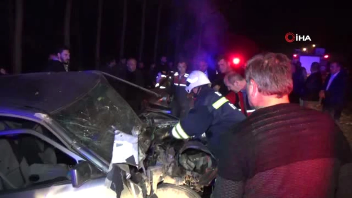 Üç Aracın Karıştığı Kazada 1 Kişi Öldü 2 Kişi Yaralandı