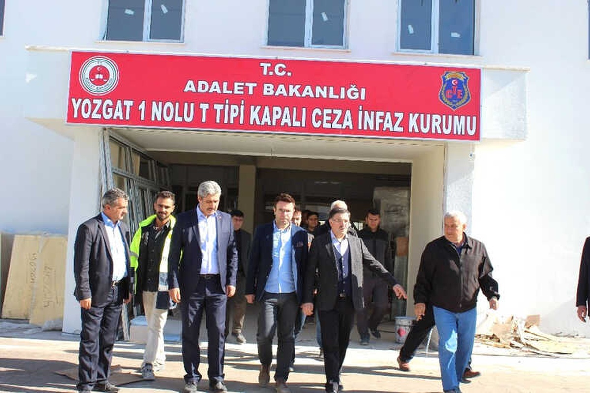 Yozgat Cezaevi İnşaatı Yıl Sonu Tamamlanacak
