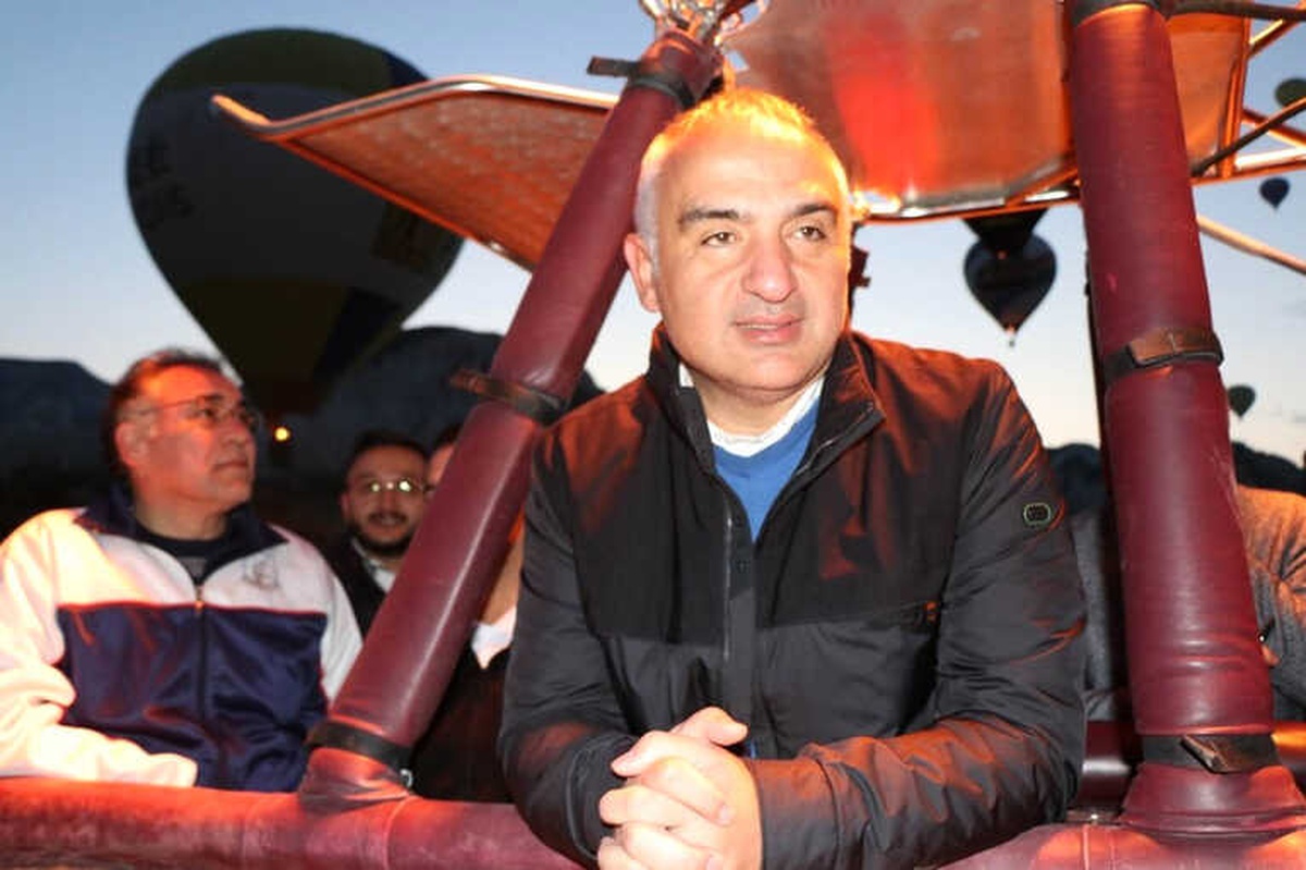 Bakan Ersoy, " Kapadokya Balonsuz Düşünülemez"
