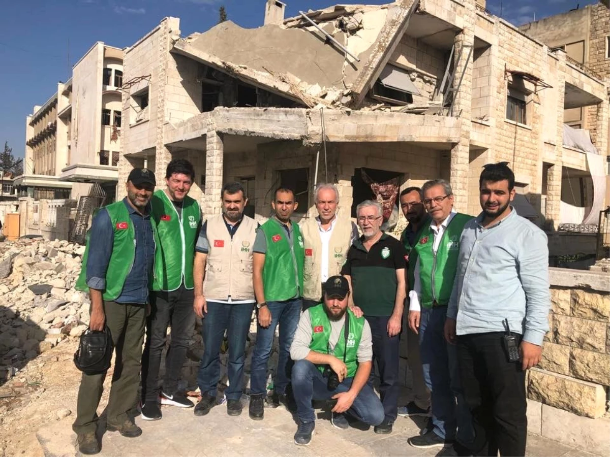 Başkan Saraçoğlu ve İhh Kütahya Şubesi Heyeti İdlip\'de