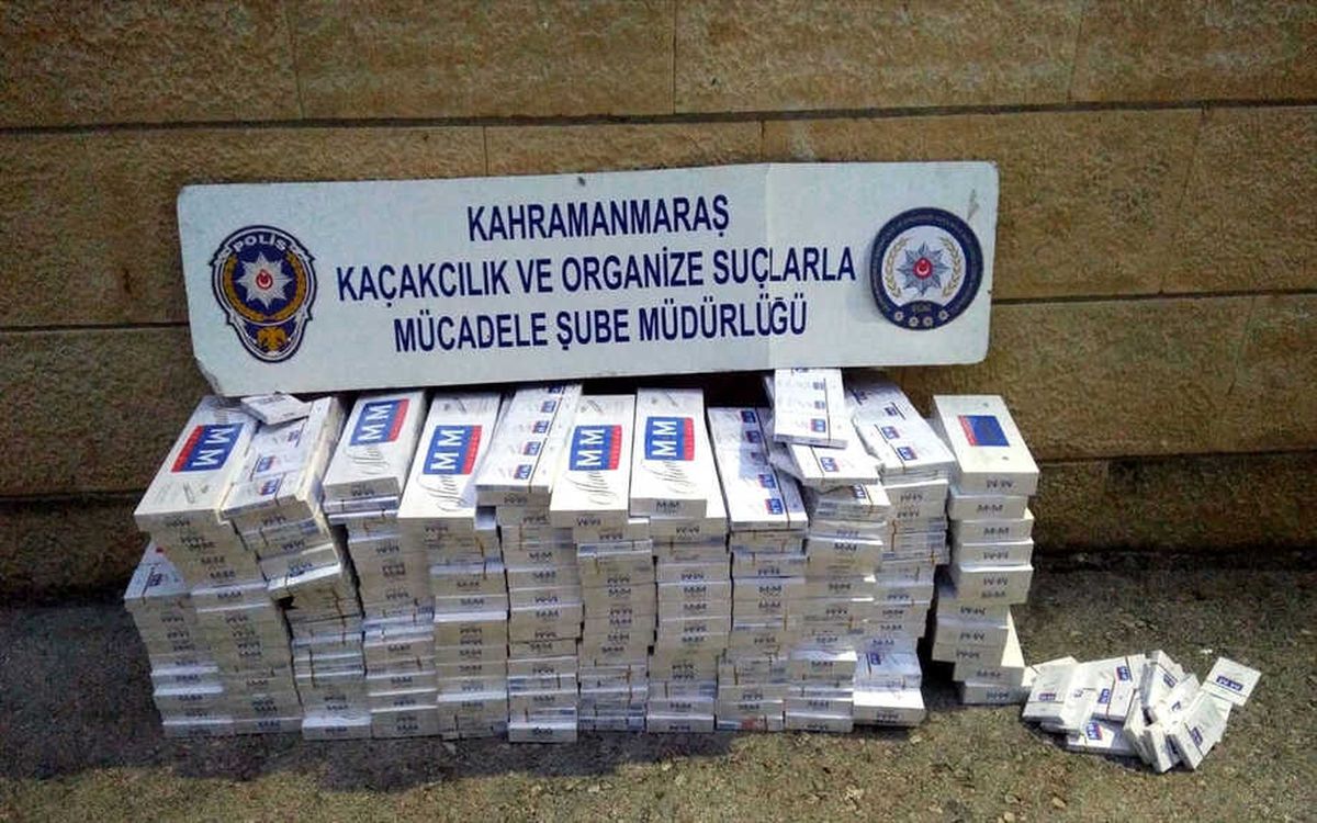 Kahramanmaraş\'ta Kaçak Sigara Operasyonu