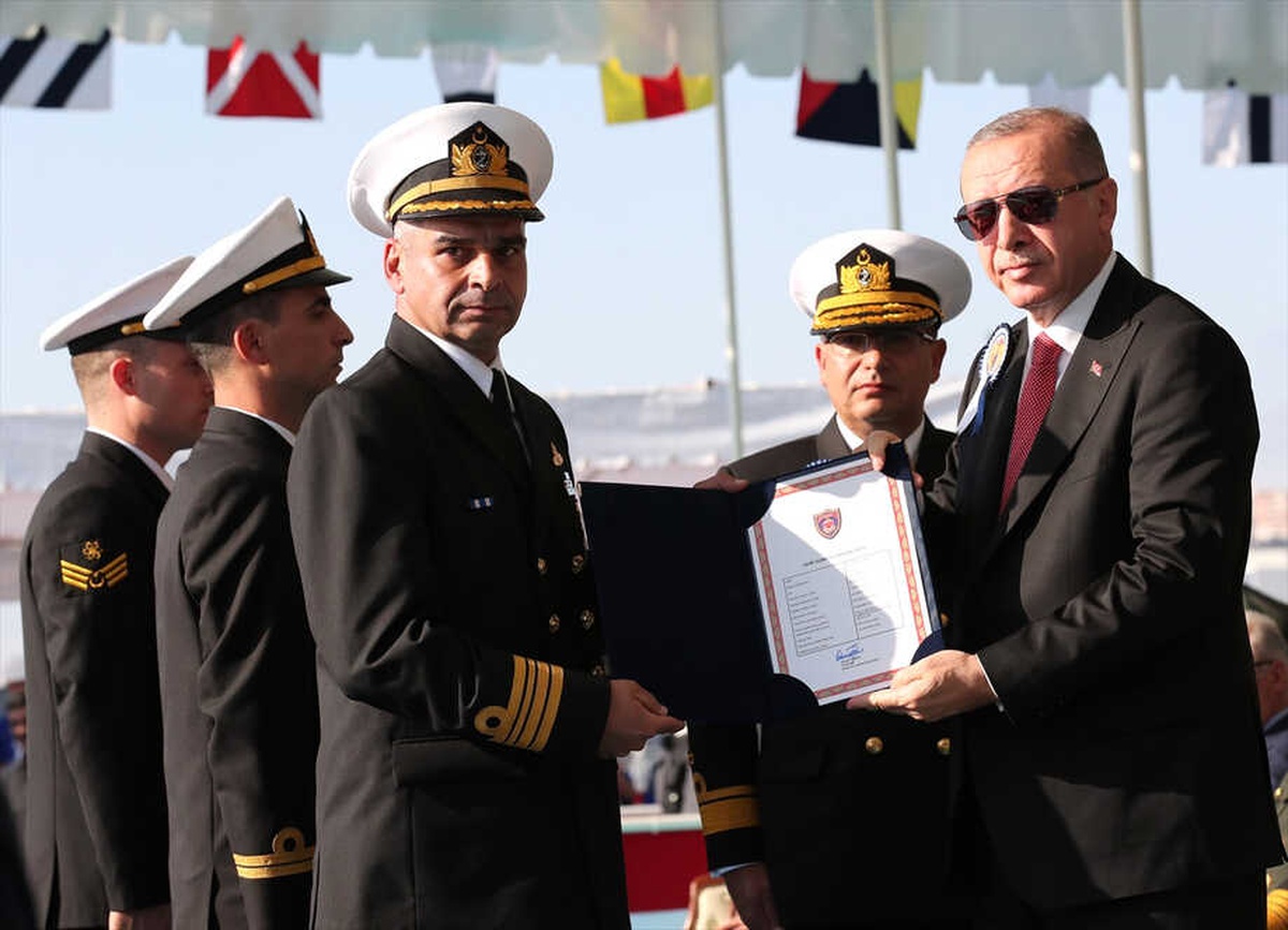 Milli Savaş Gemisi Burgazada, Deniz Kuvvetleri\'ne Teslim Edildi