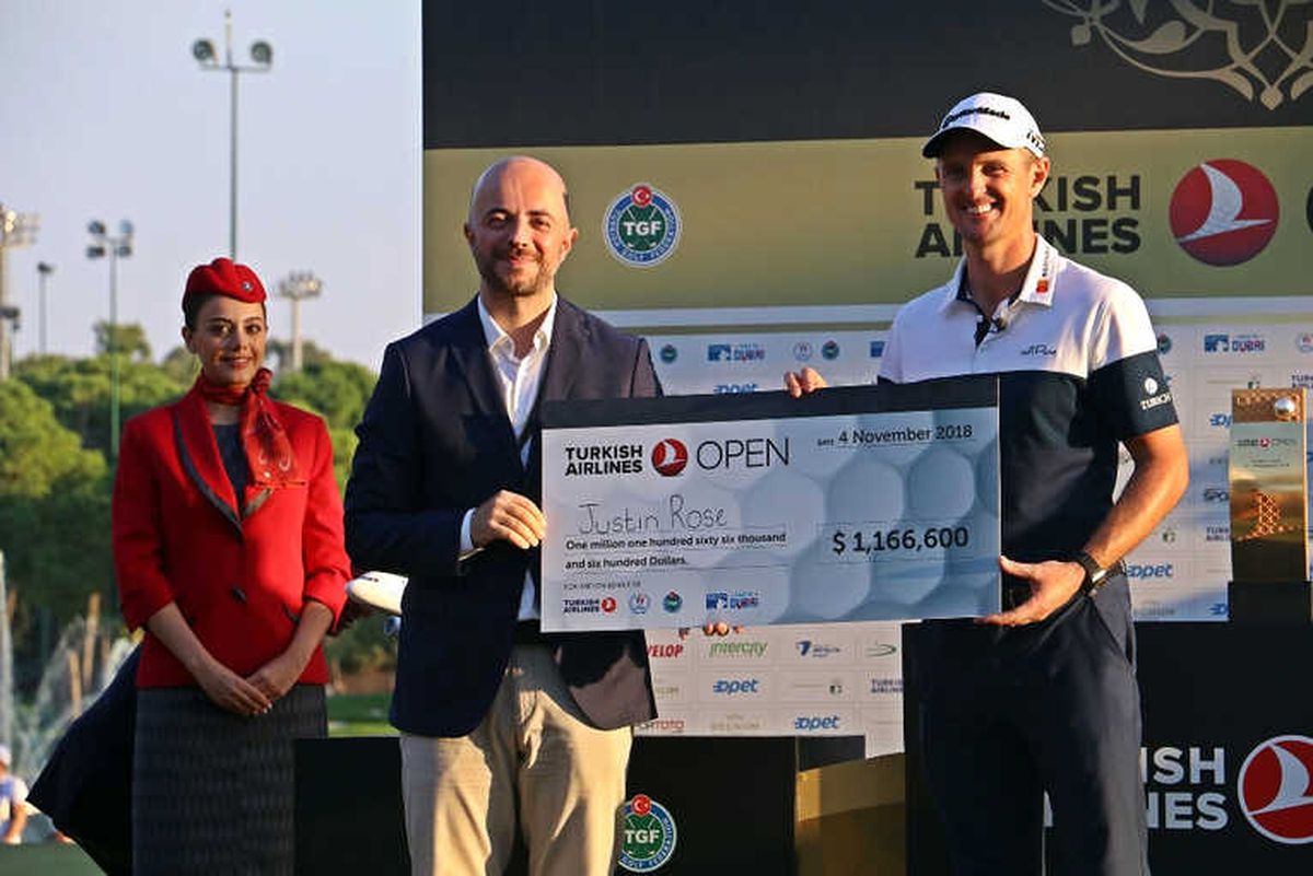 Turkish Airlines Open 2018\'den Şampiyon Rose Oldu