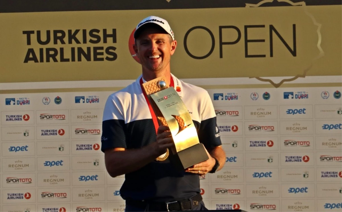 Turkish Airlines Open 2018 Golf Turnuvası Şampiyonu İngiliz Rose Oldu