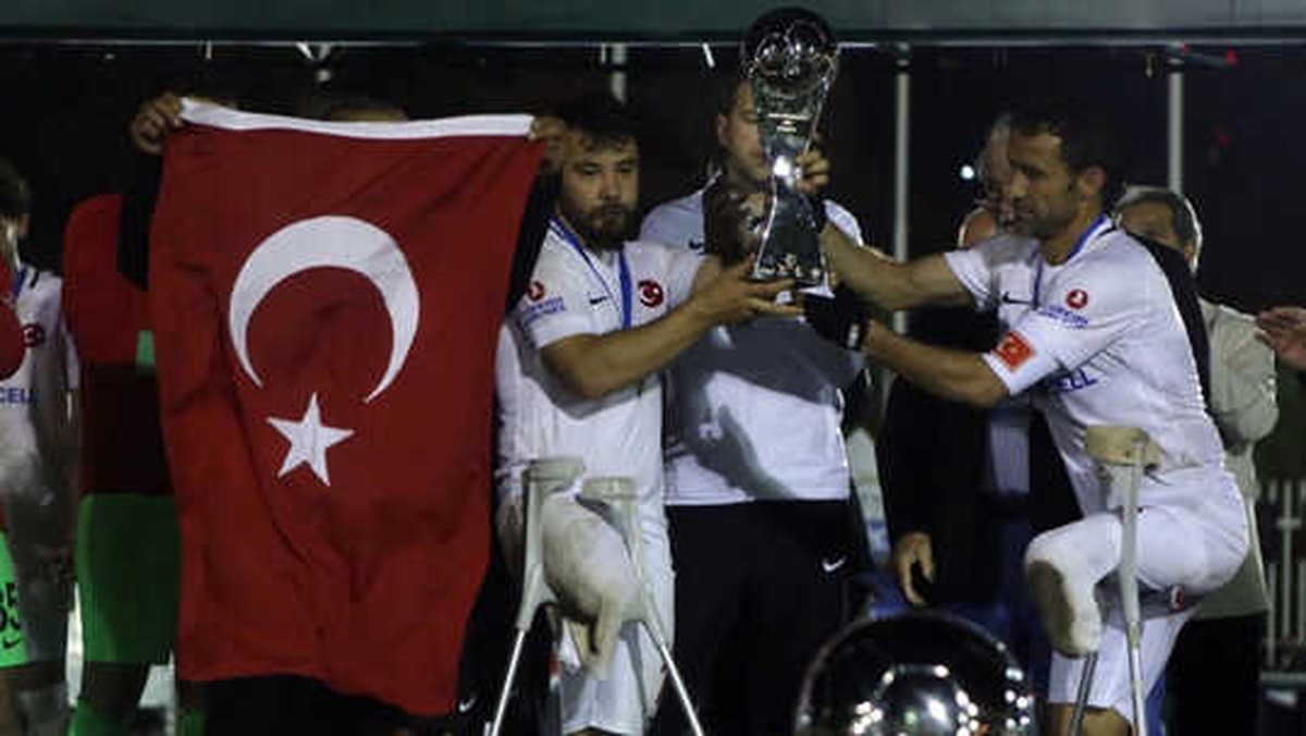 Ampute Futbol Milli Takımı Dünya İkincisi Oldu