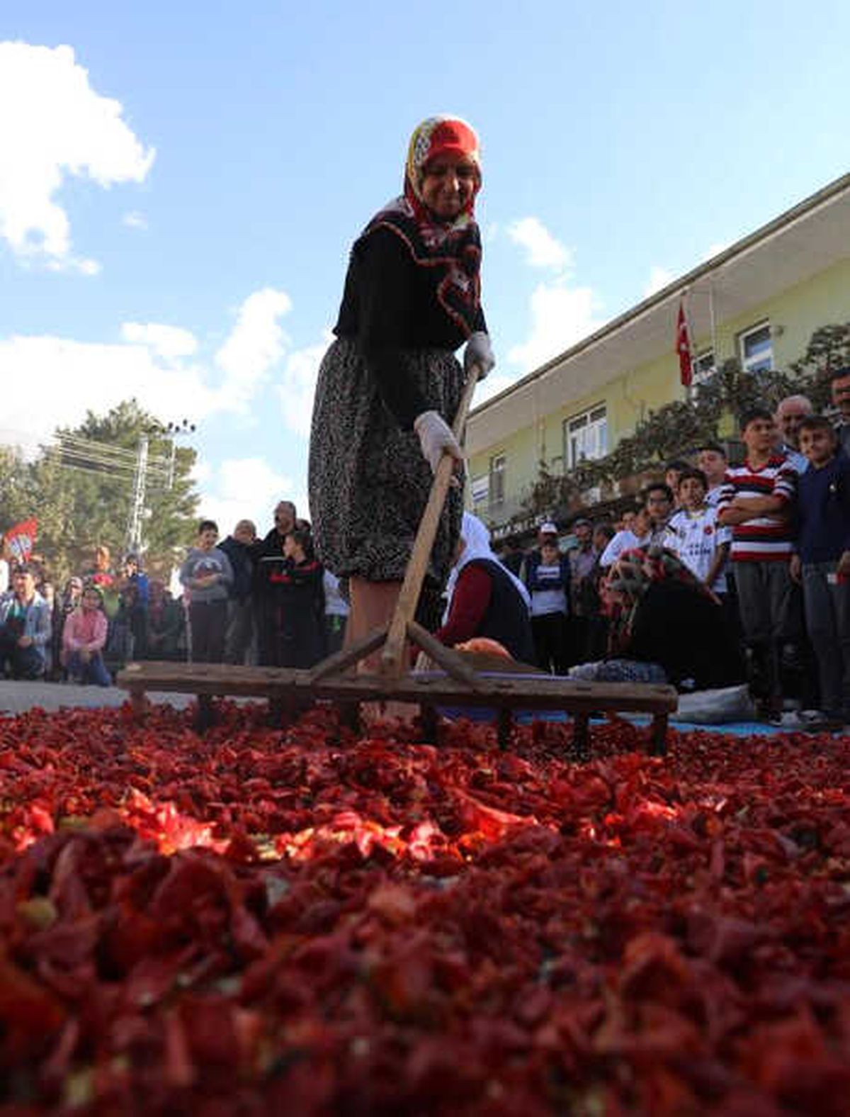 Bu Mahalle Geçimini Biberden Sağlıyor