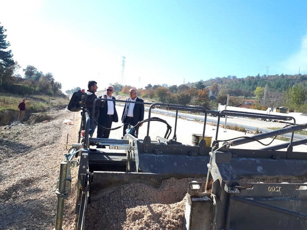 Dursunbey Çevre Yolunda Sıcak Asfalt Çalışmaları Başlıyor
