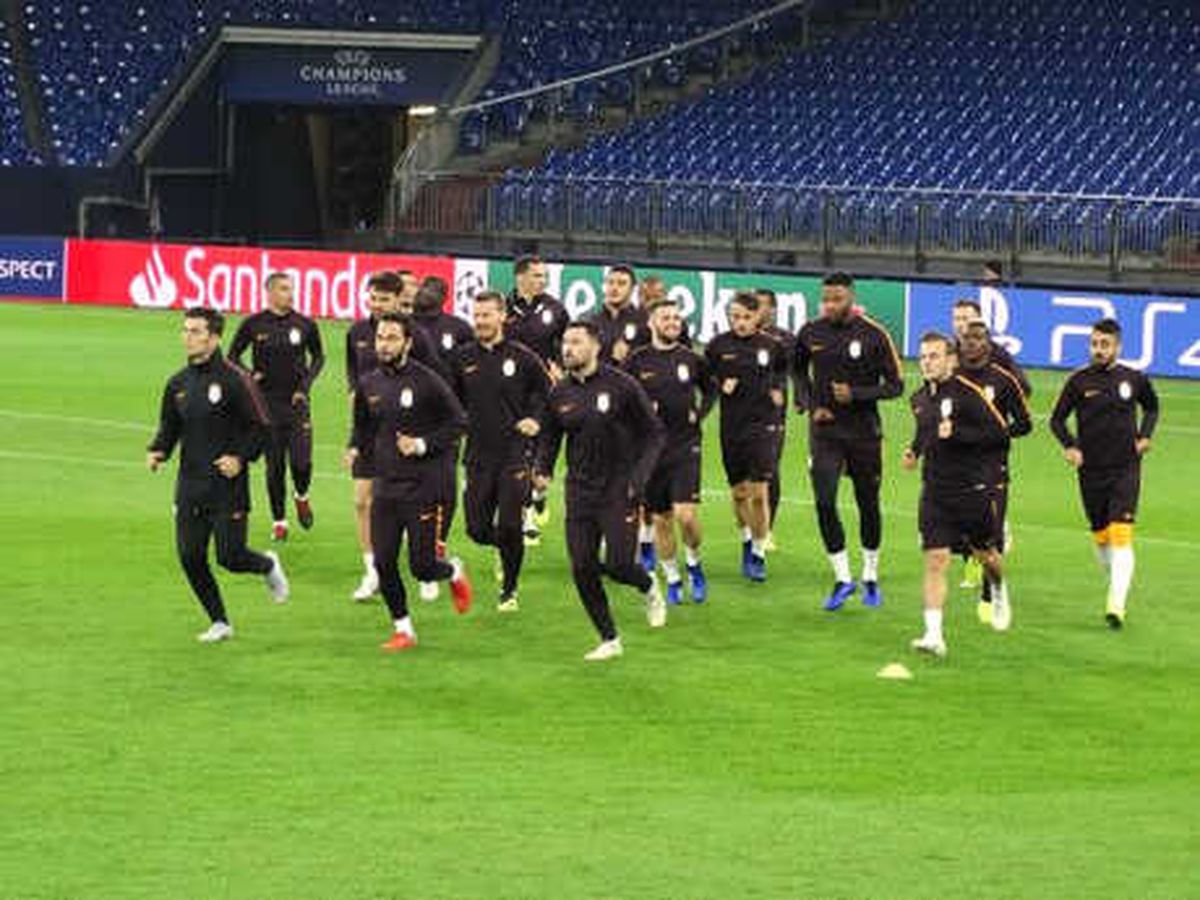 Galatasaray, Schalke 04 Maçına Hazır