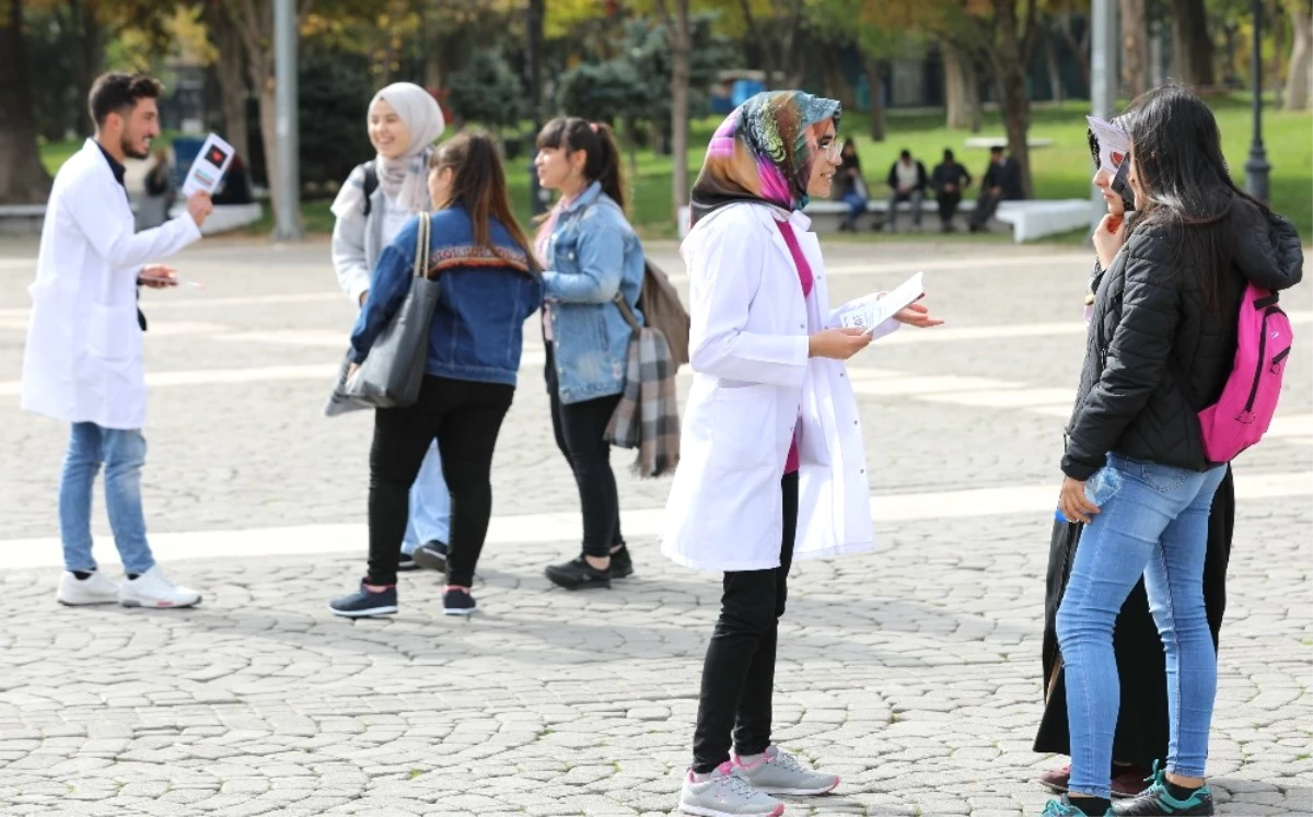 Gaün Öğrencileri Gazianteplilere Organ Naklinin Önemini Anlattı