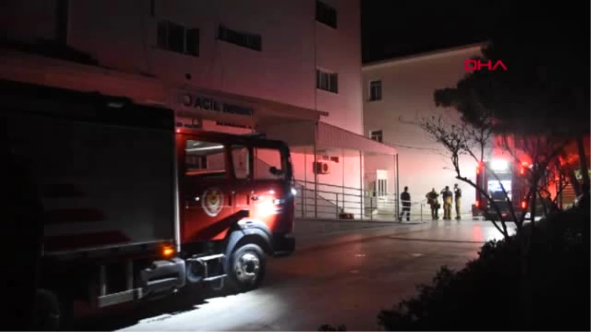 İzmir Hastanede Korkutan Yangın