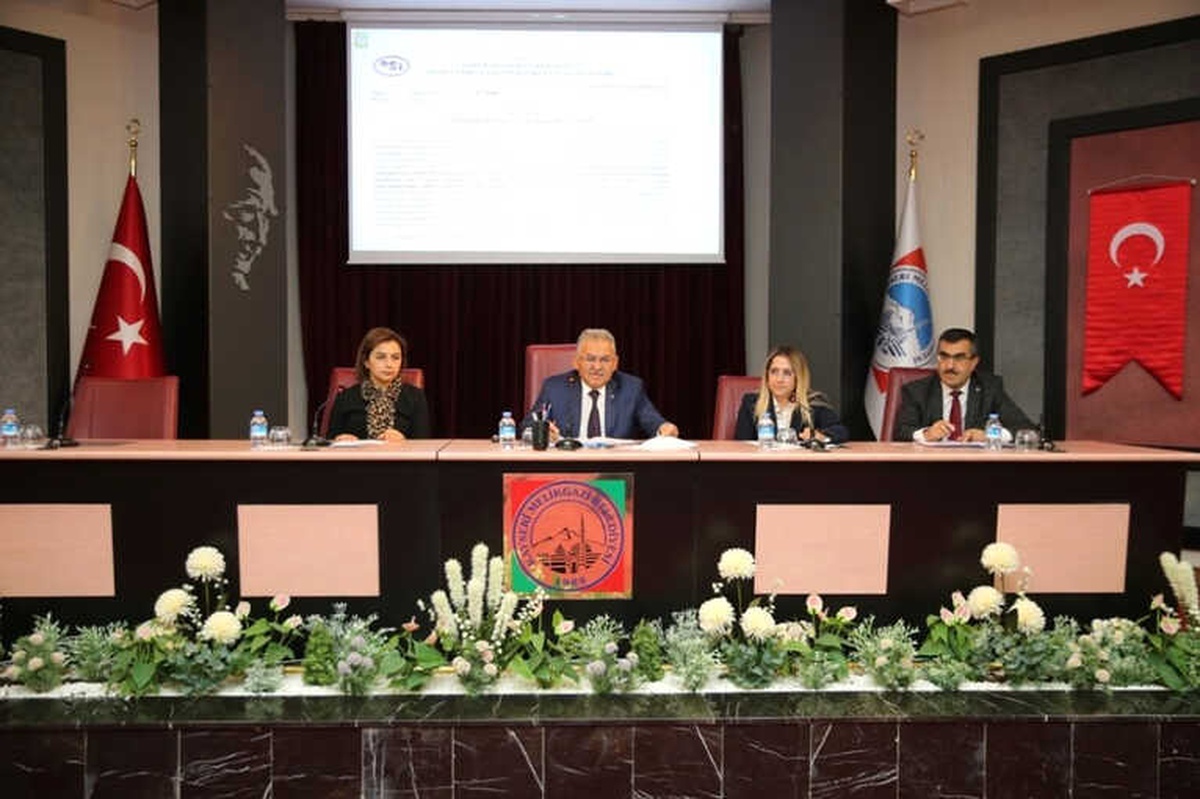 Melikgazi Belediyesi Kasım Ayı Meclis Toplantısı Yapıldı