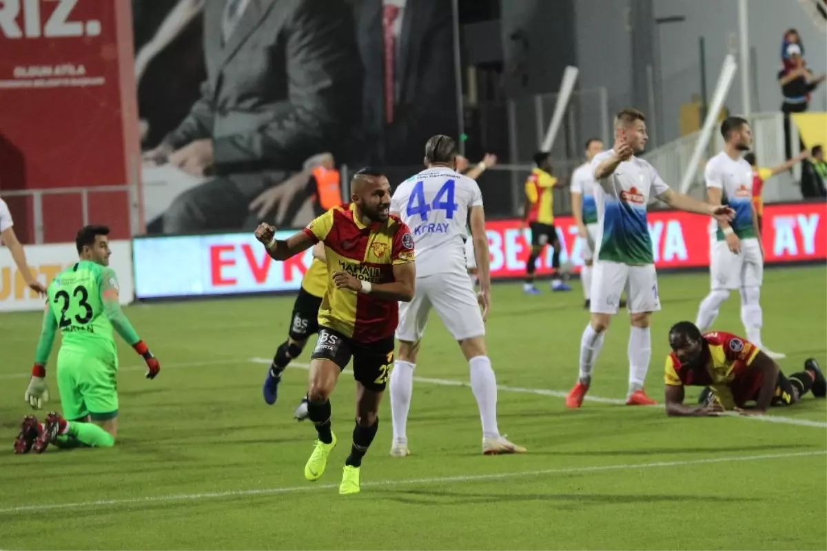 Spor Toto Süper Lig: Göztepe: 1 - Çaykur Rizespor: 0 (İlk Yarı)