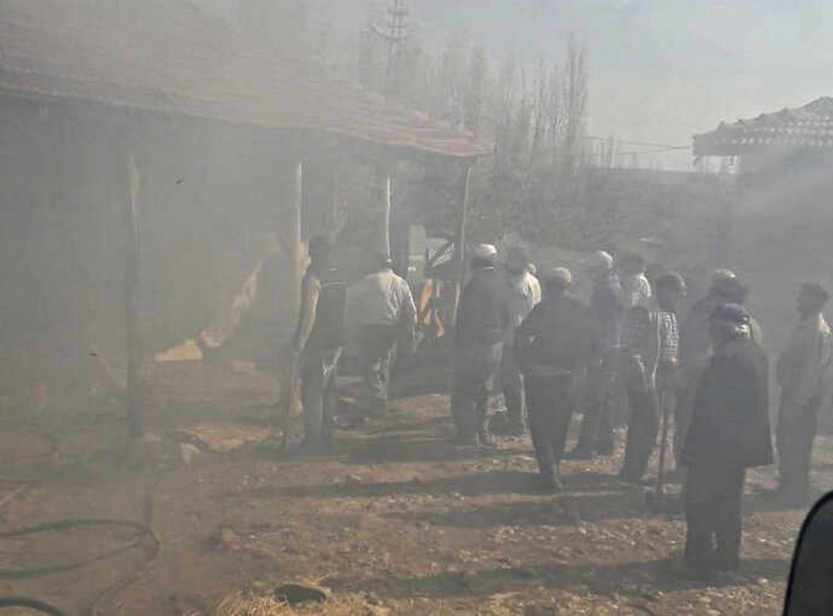 Sungurlu\'da Tandır Yangını