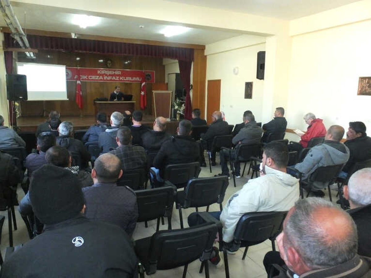 Açık Ceza İnfaz Kurumu Personeline Organ Bağışı Eğitimi Verildi