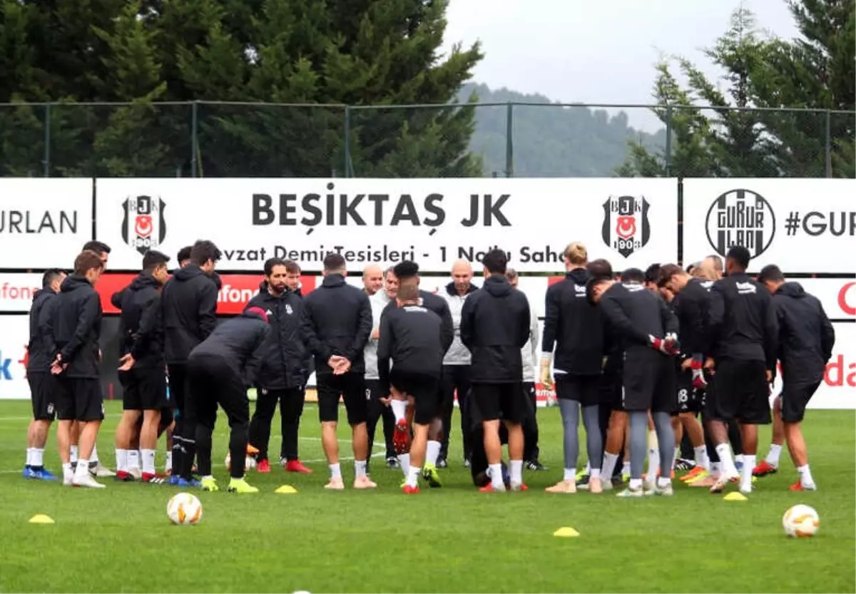 Beşiktaş\'ta Genk Maçı Hazırlıkları Sürdü