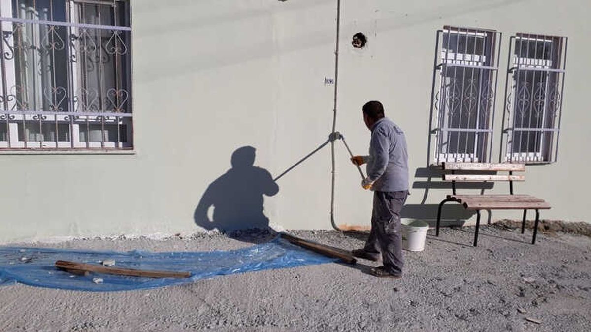 Büyükşehir\'den İbadethane ve Okullara Bakım Onarım