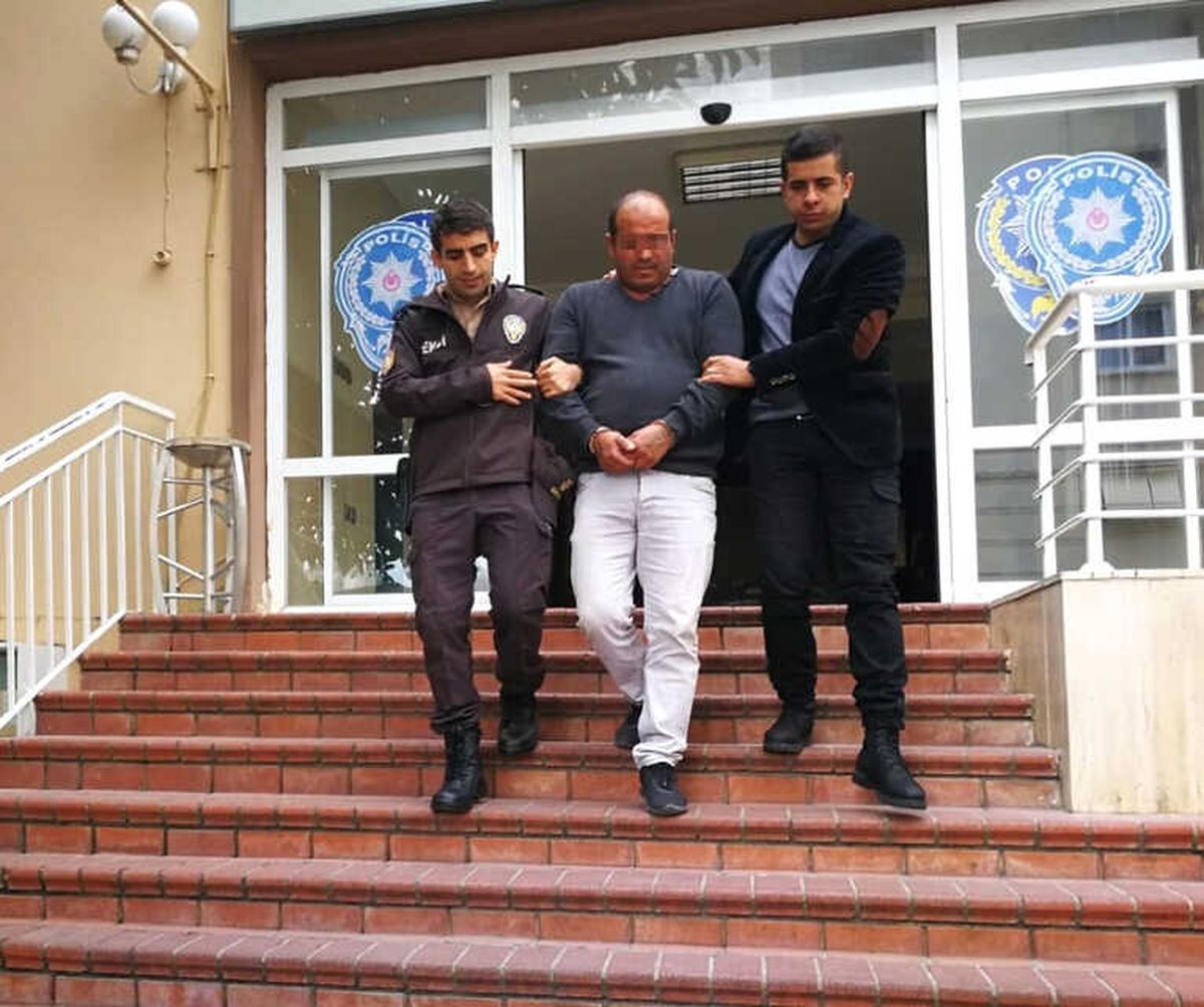 İnşaattan Demir Çalarken Yakalandı