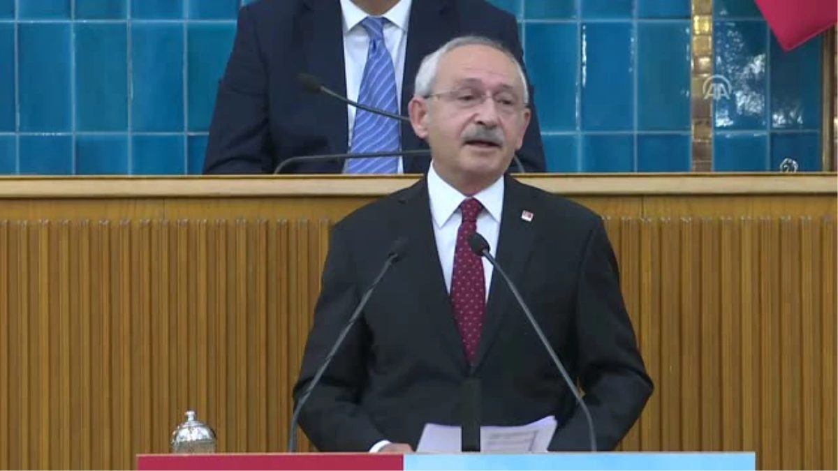Kılıçdaroğlu: "Adalet Dediğiniz Kavramı Yıpratırsanız O Zaman Devleti Çökertirsiniz"