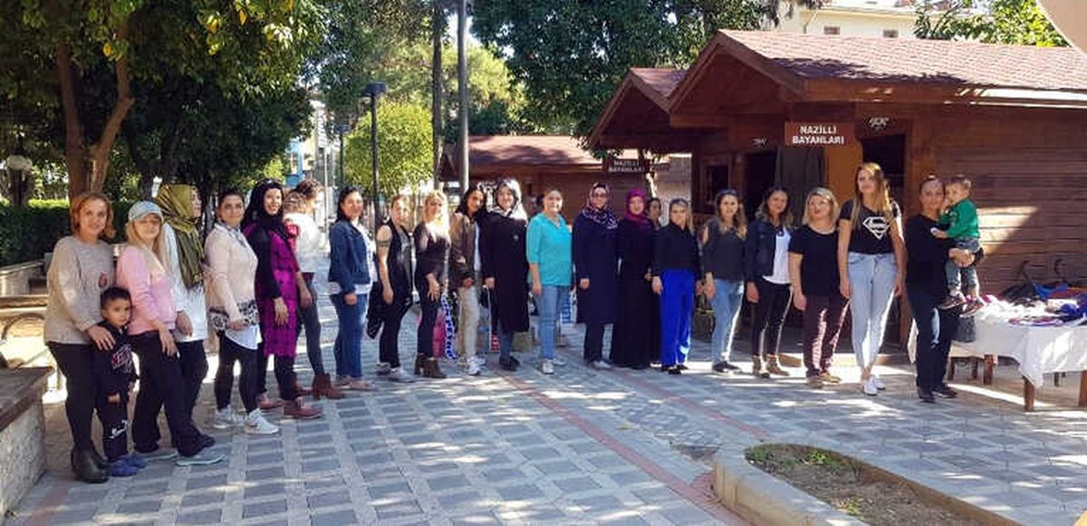 Nazilli\'nin Üretken Bayanları Stantlarına Kavuştu
