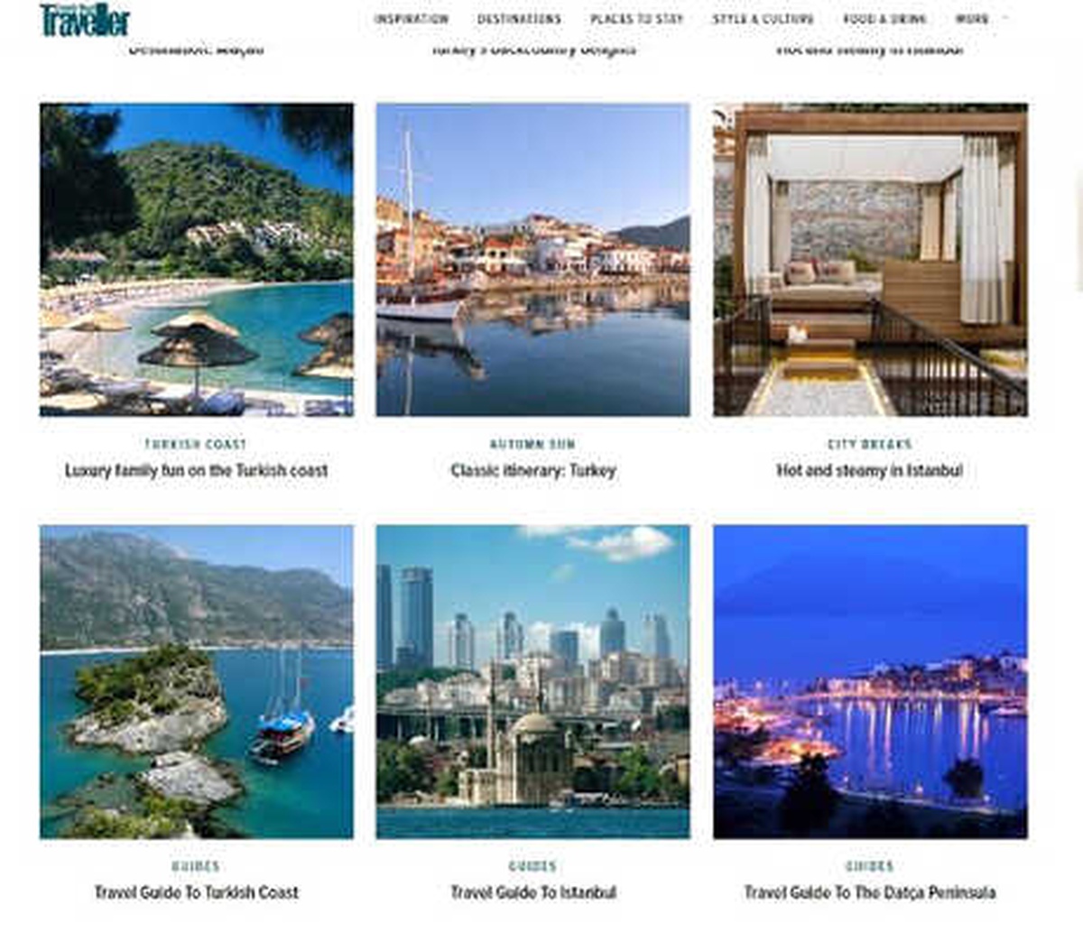 Prestijli Gezi Dergisi Türkiye Sahillerini Öne Çıkardı