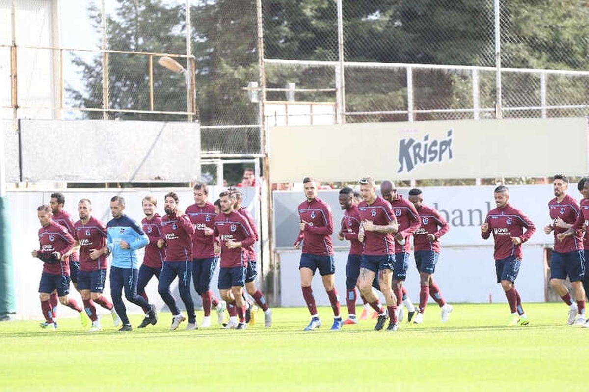 Trabzonspor, Yeni Malatyaspor Hazırlıklarını Sürdürdü