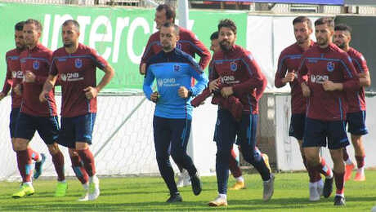 Trabzonspor, Yeni Malatyaspor Maçı Hazırlıklarını Sürdürdü