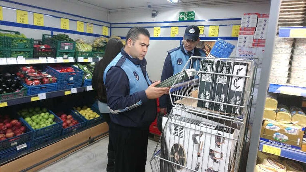 Zabıtadan Etiket Denetimi