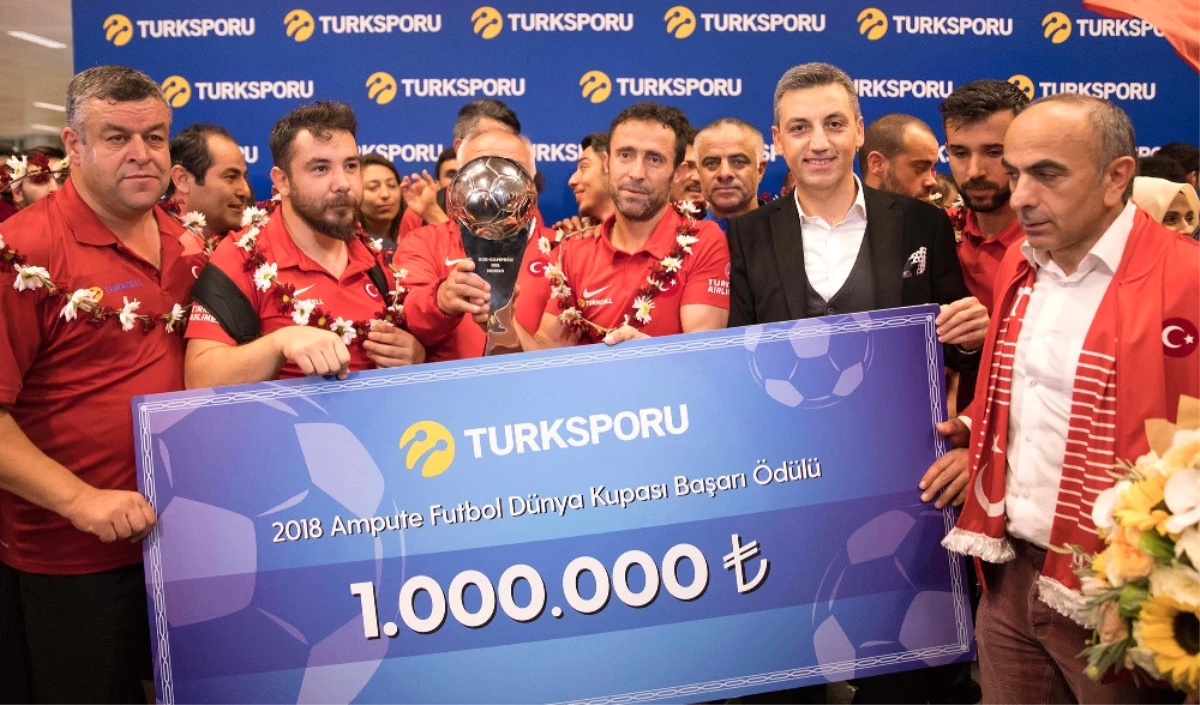 Ampute Futbol Milli Takımı\'na 1 Milyon TL Ödül