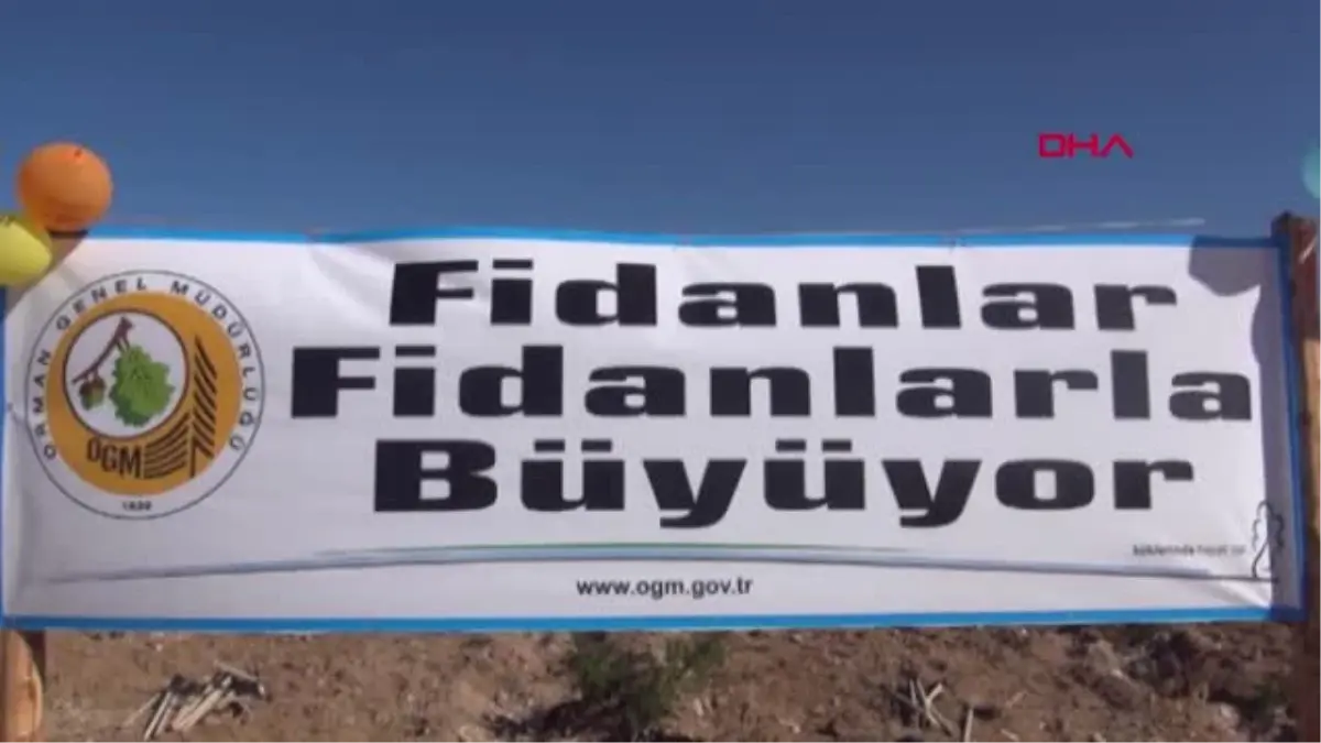 Burdur\'da Fidan Dikim Etkinliği