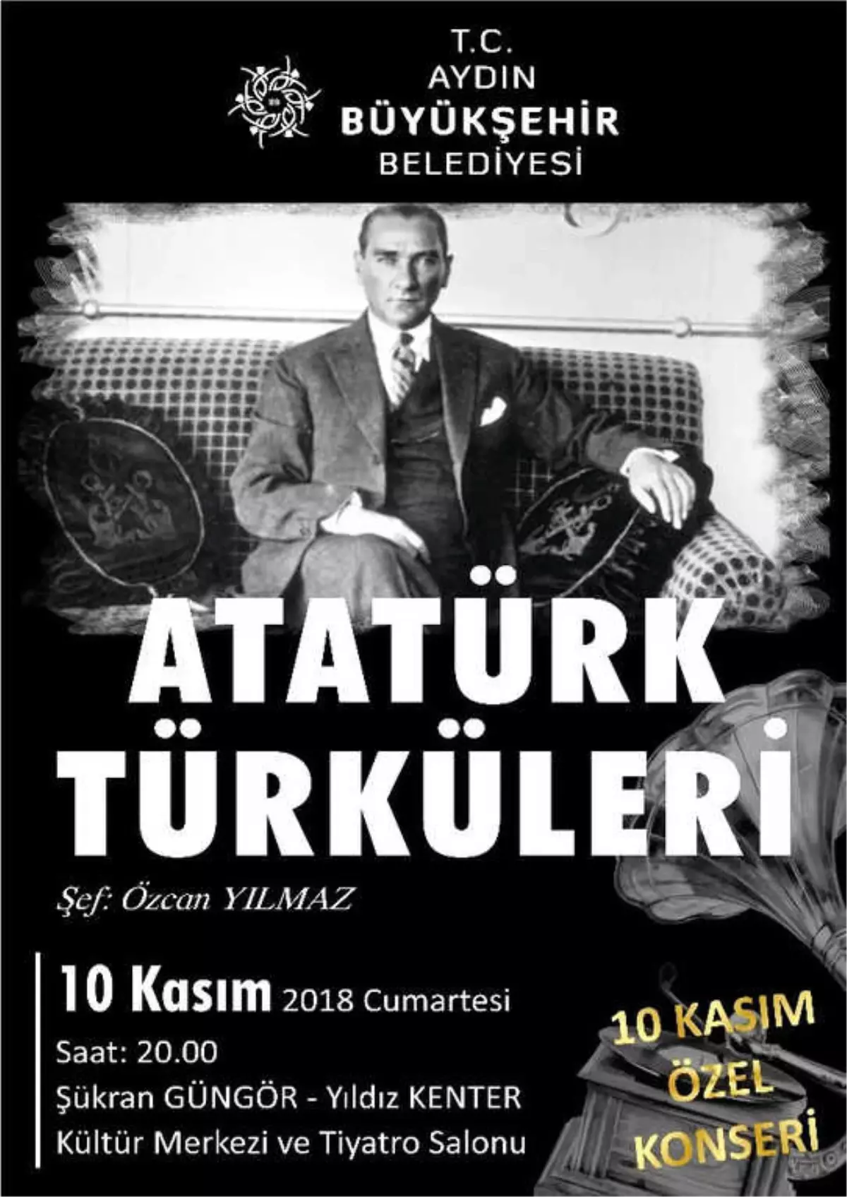 Büyükşehirden 10 Kasım Etkinlikleri