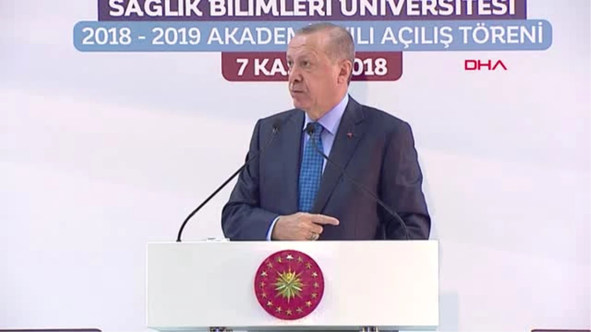 Erdoğan, Gülhane Sağlık Bilimleri Üniversitesinin Akademik Yıl Açılışında Konuştu-4